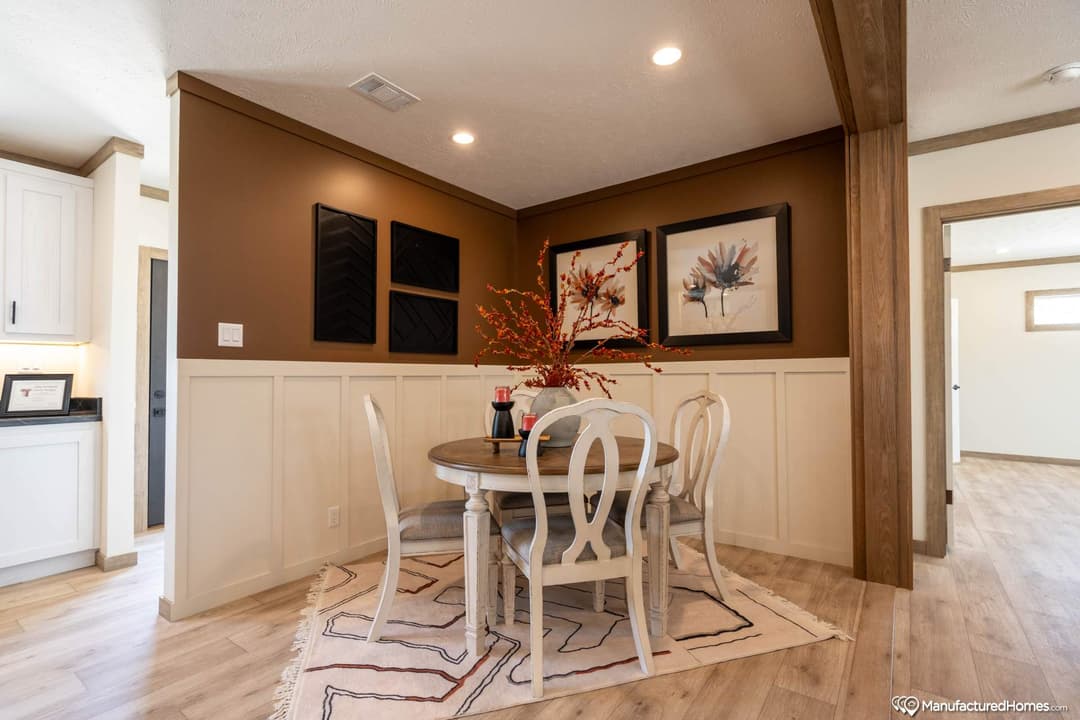 The patton creek interior home features