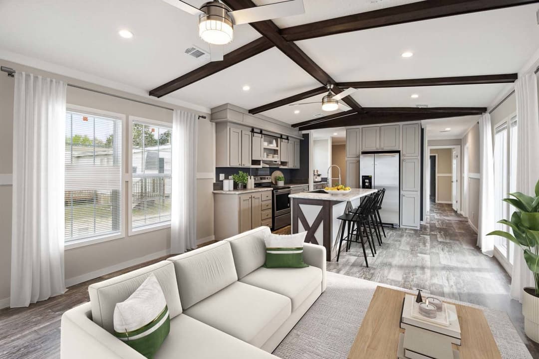 The murphy interior home features