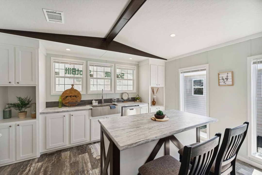 The maddux kitchen home features