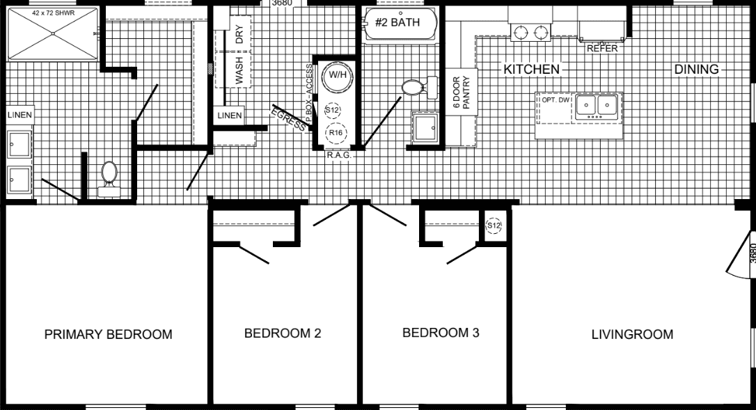 Champion community 2848441 floor plan home features