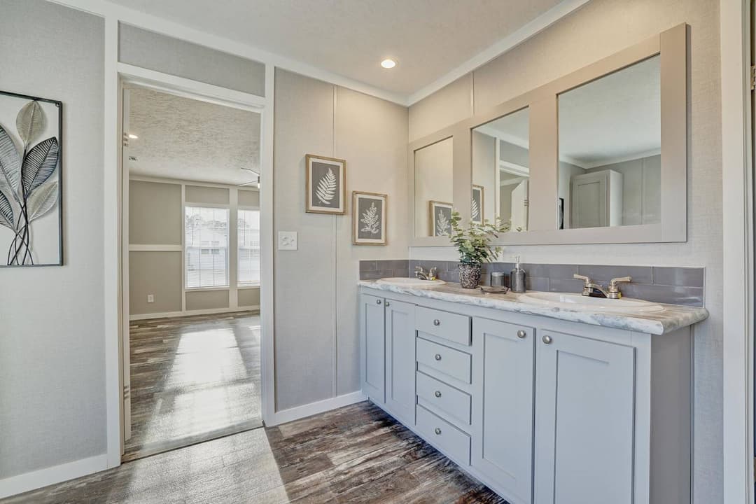 The chipper bathroom home features