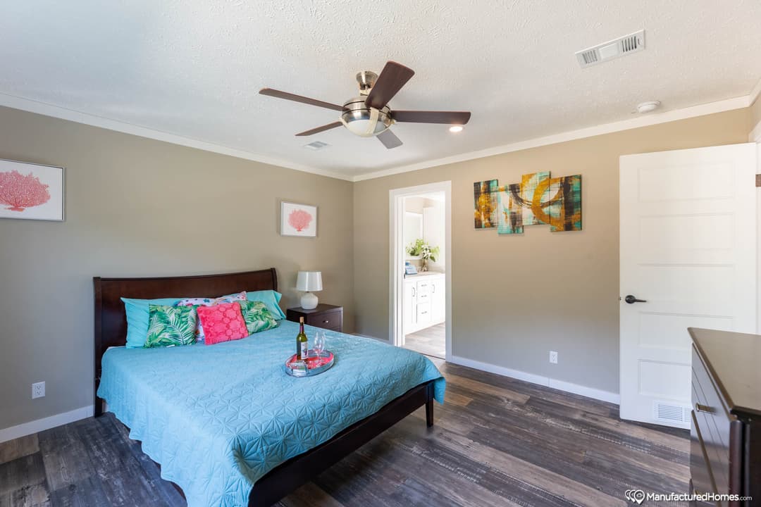 The bayou bedroom home features