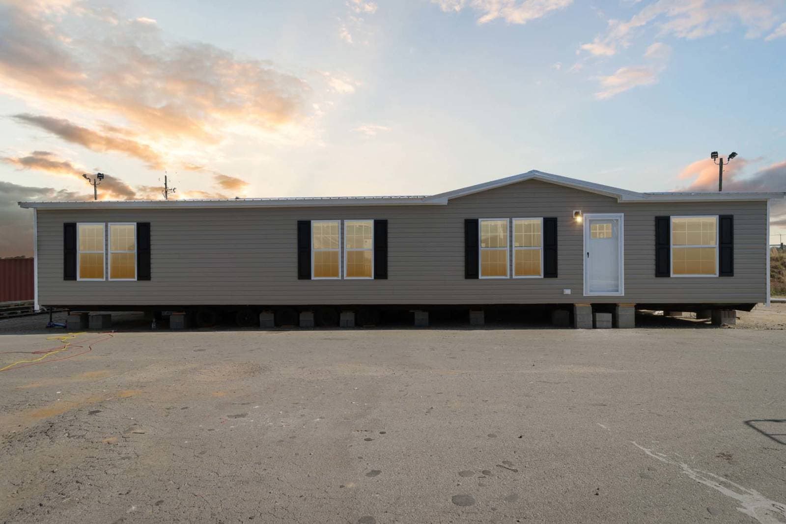 The justice hero, elevation, and exterior home features