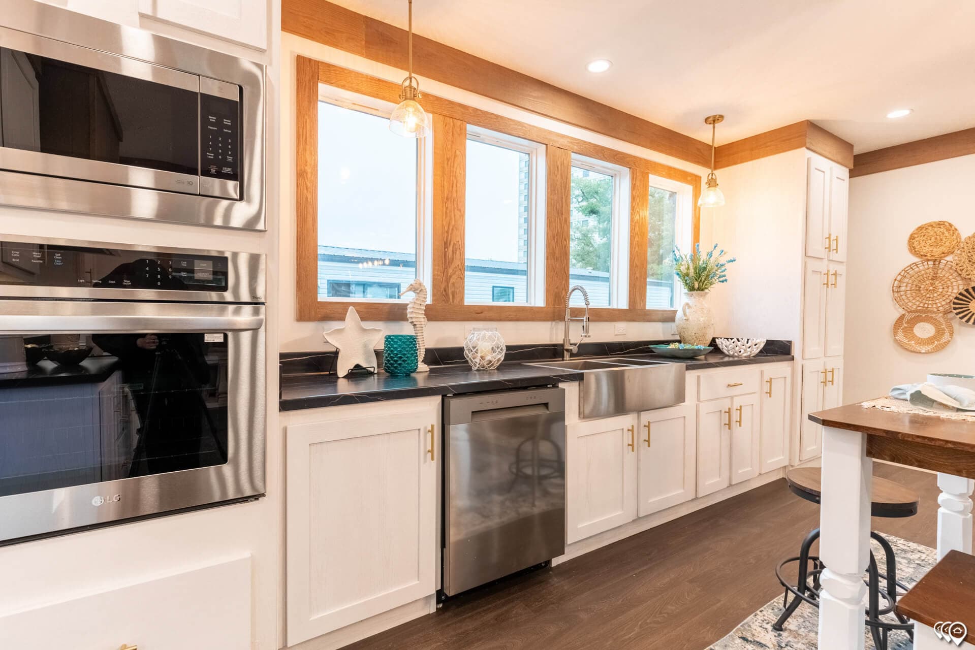 The twin creek kitchen home features