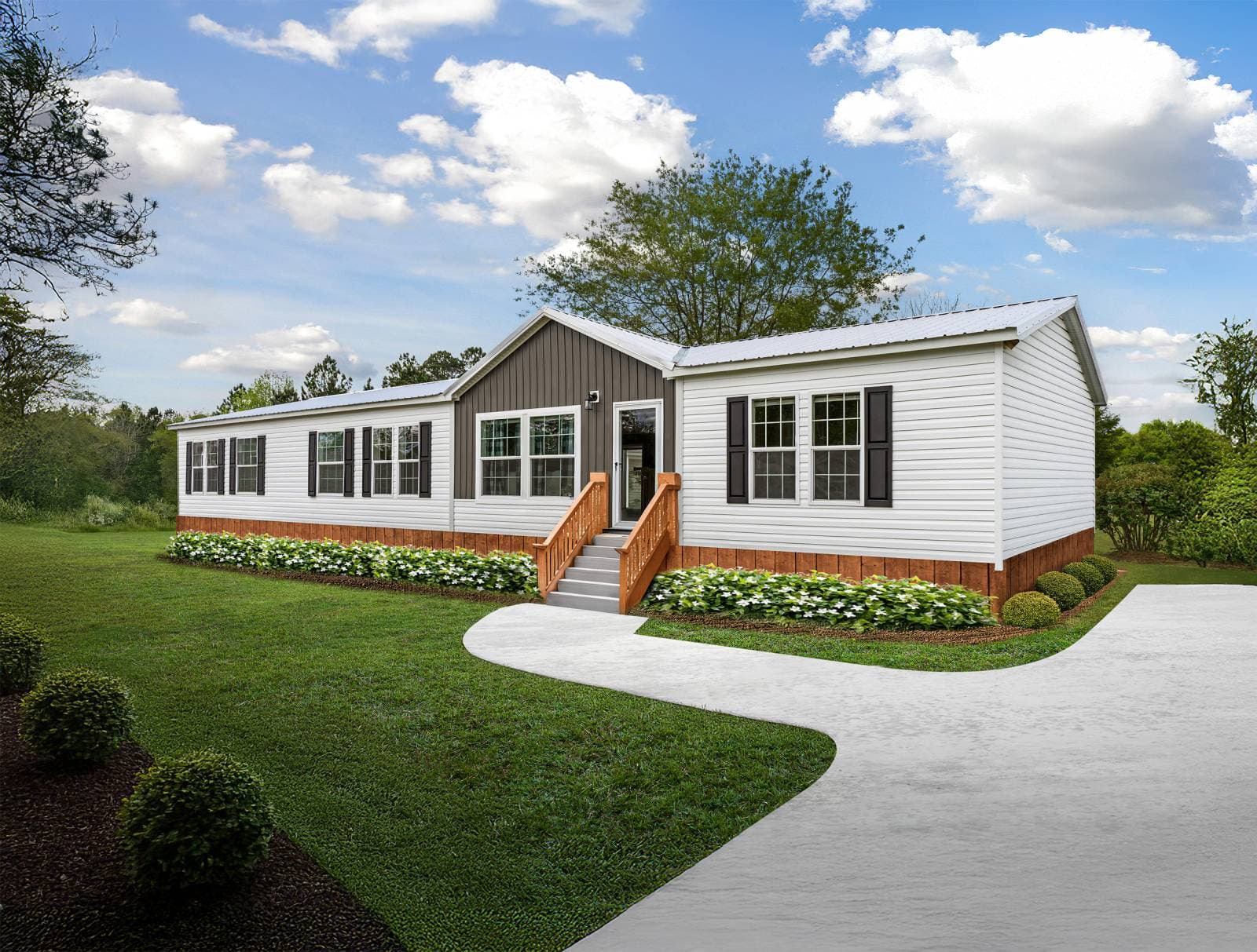 The aaron hero, elevation, and exterior home features