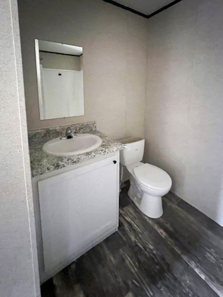 Thrifty bathroom home features