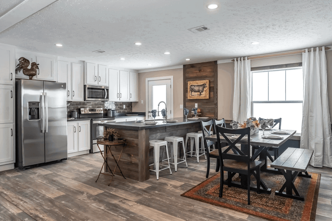 The sweetwater kitchen home features