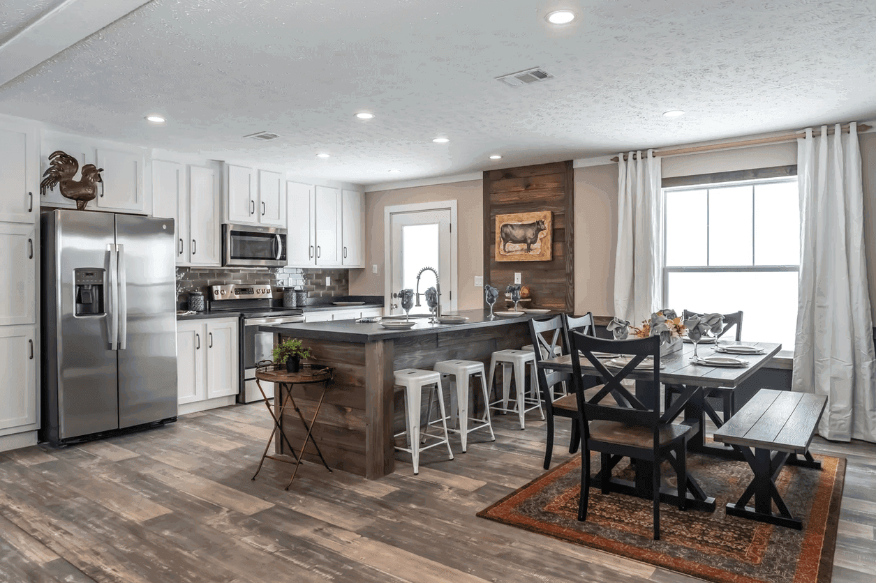 The sweetwater kitchen home features