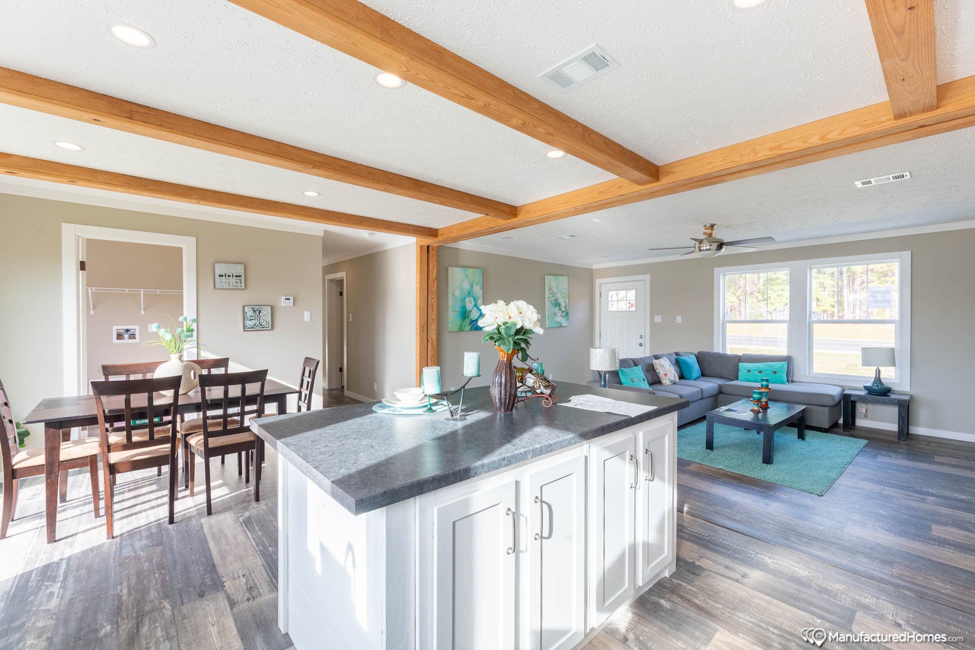 The bayou kitchen home features