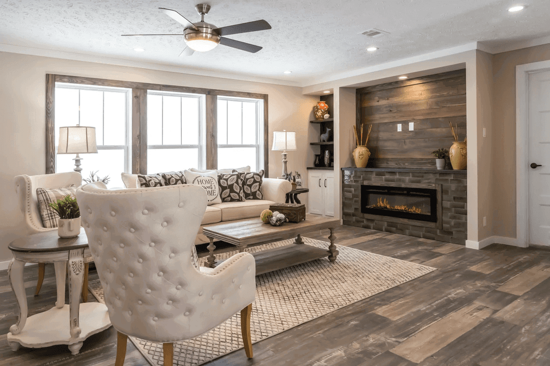 The sweetwater interior and hero home features