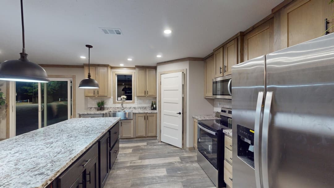 The riverton kitchen home features