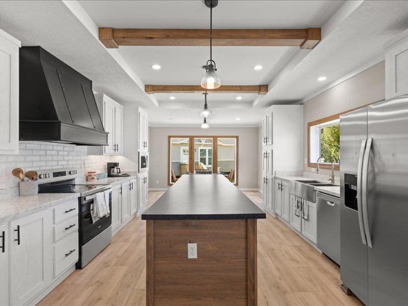 The shades creek (inventory) kitchen home features