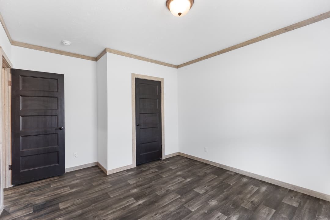 The delilah (inventory) bedroom home features