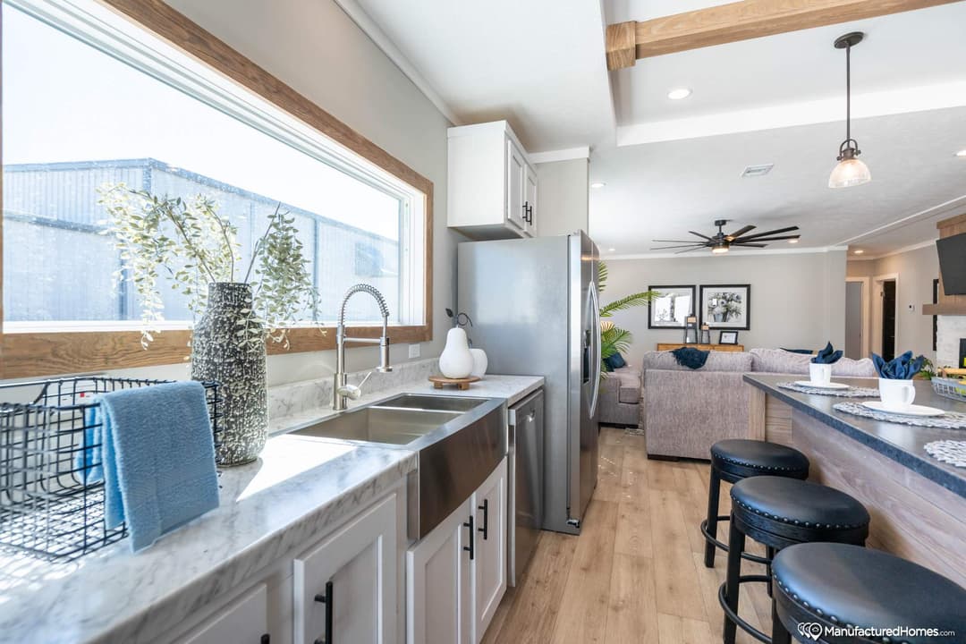 The shades creek kitchen home features