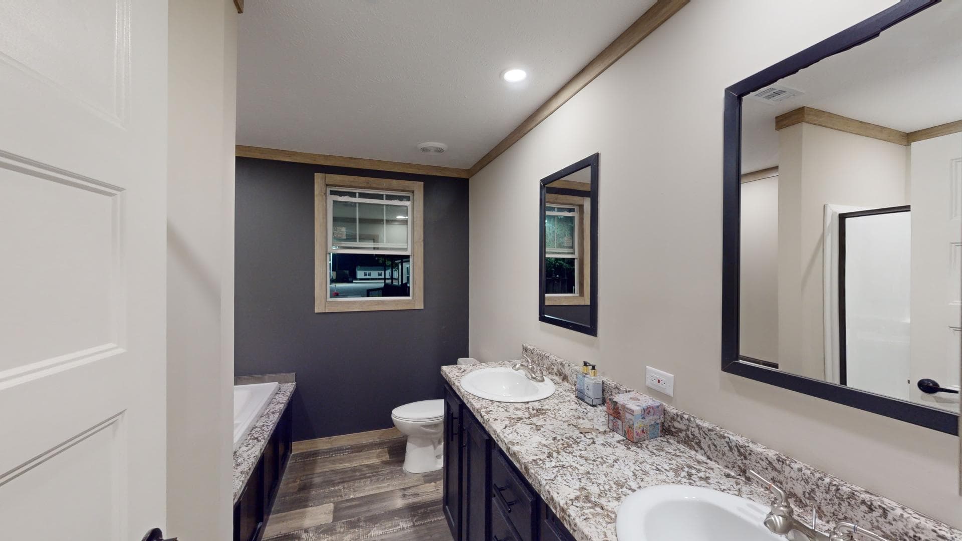 The riverton bathroom home features