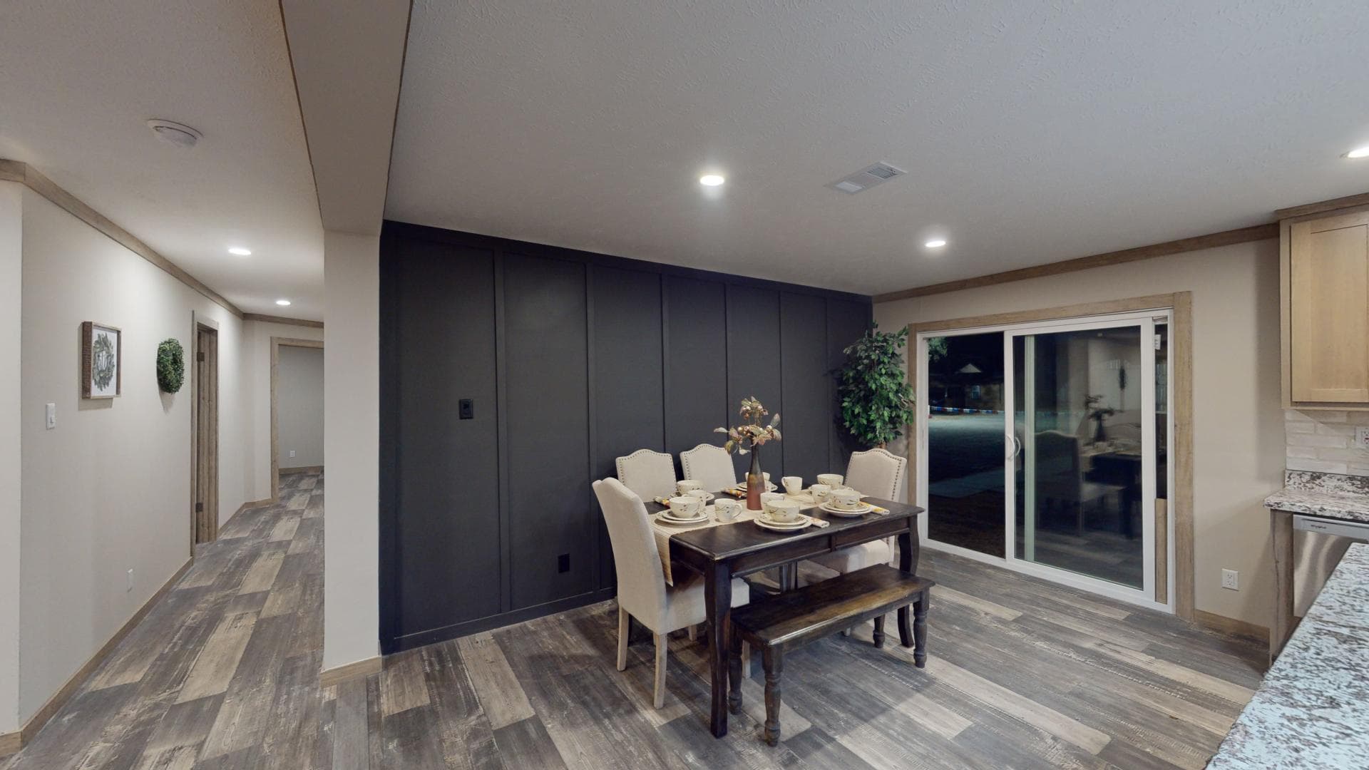 The riverton interior home features