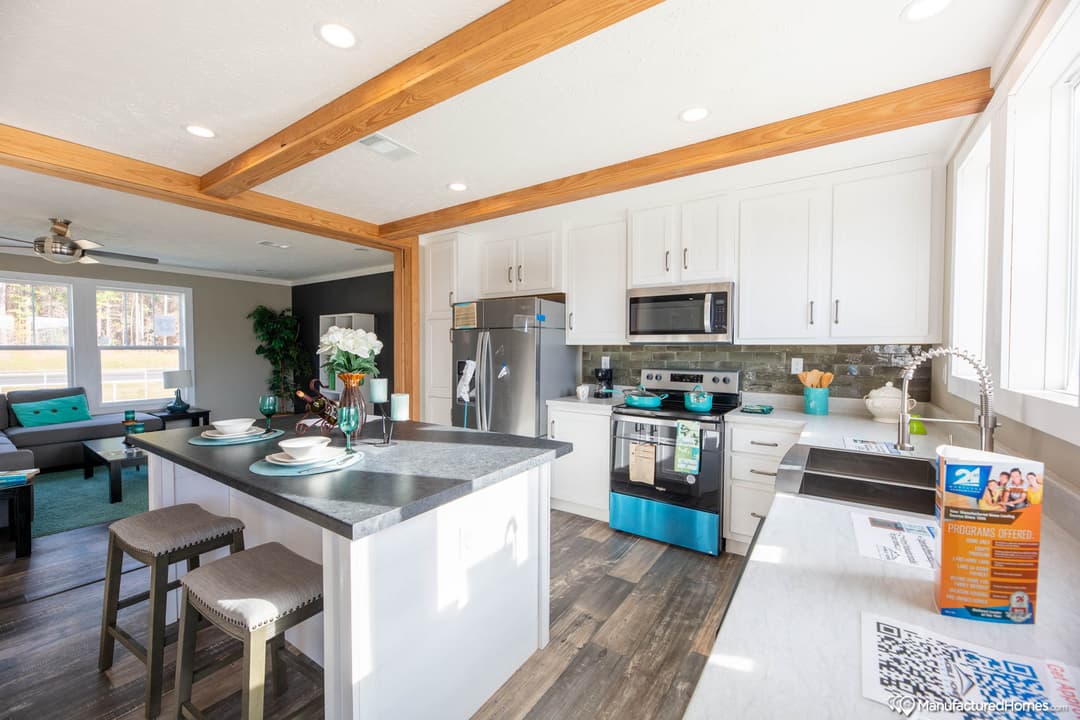 The bayou kitchen home features