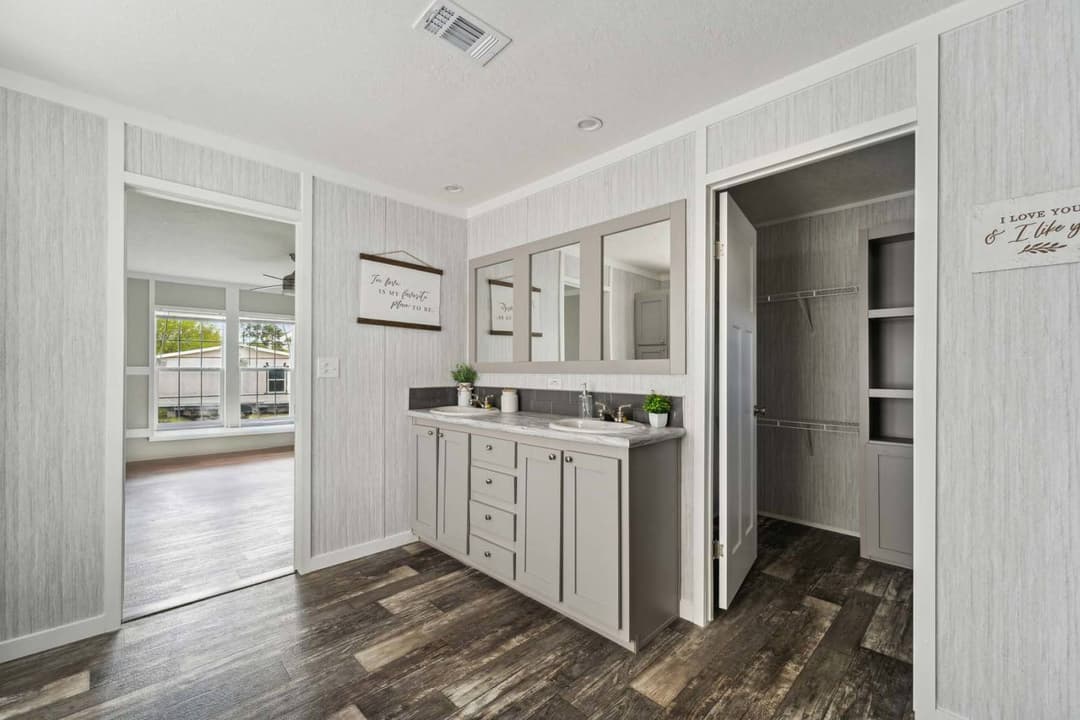 The chipper bathroom home features