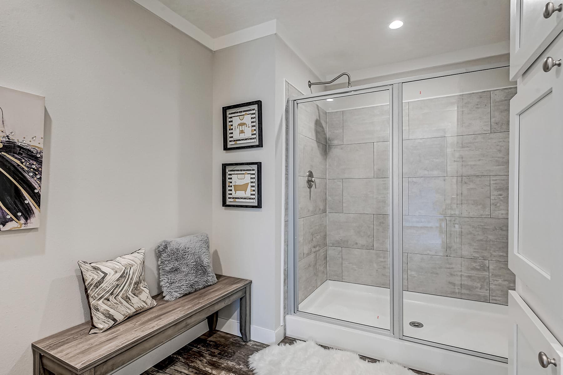 Champion community bathroom home features