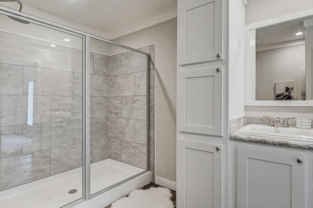 Champion community bathroom home features