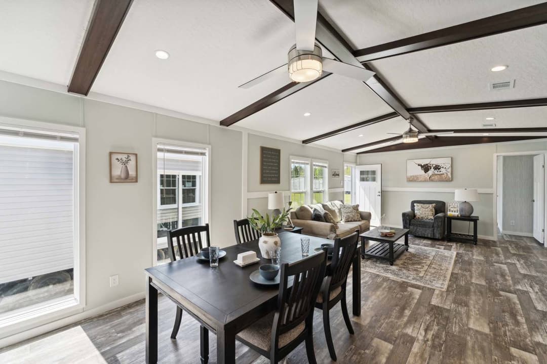 The maddux interior home features