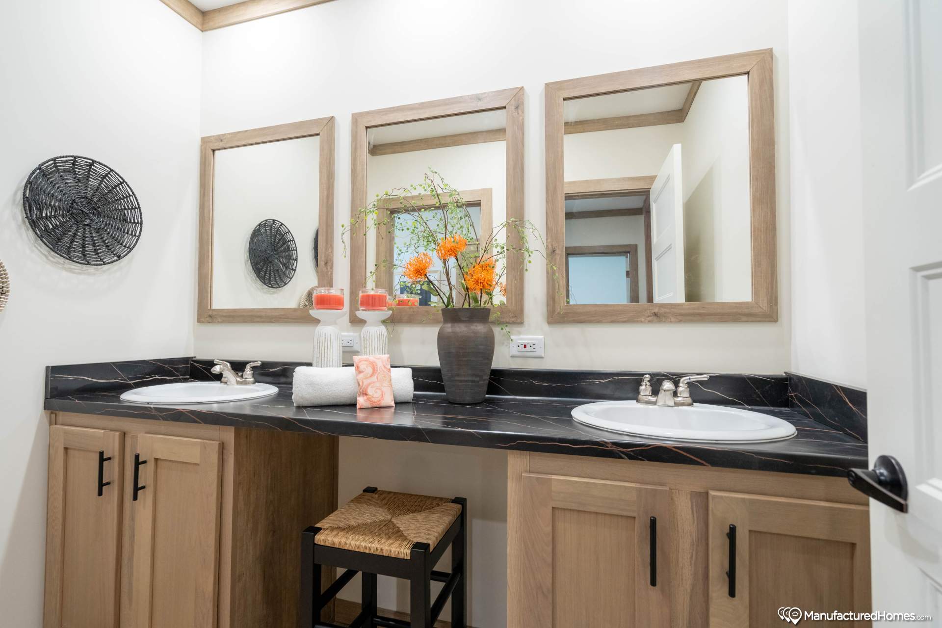 The patton creek bathroom home features