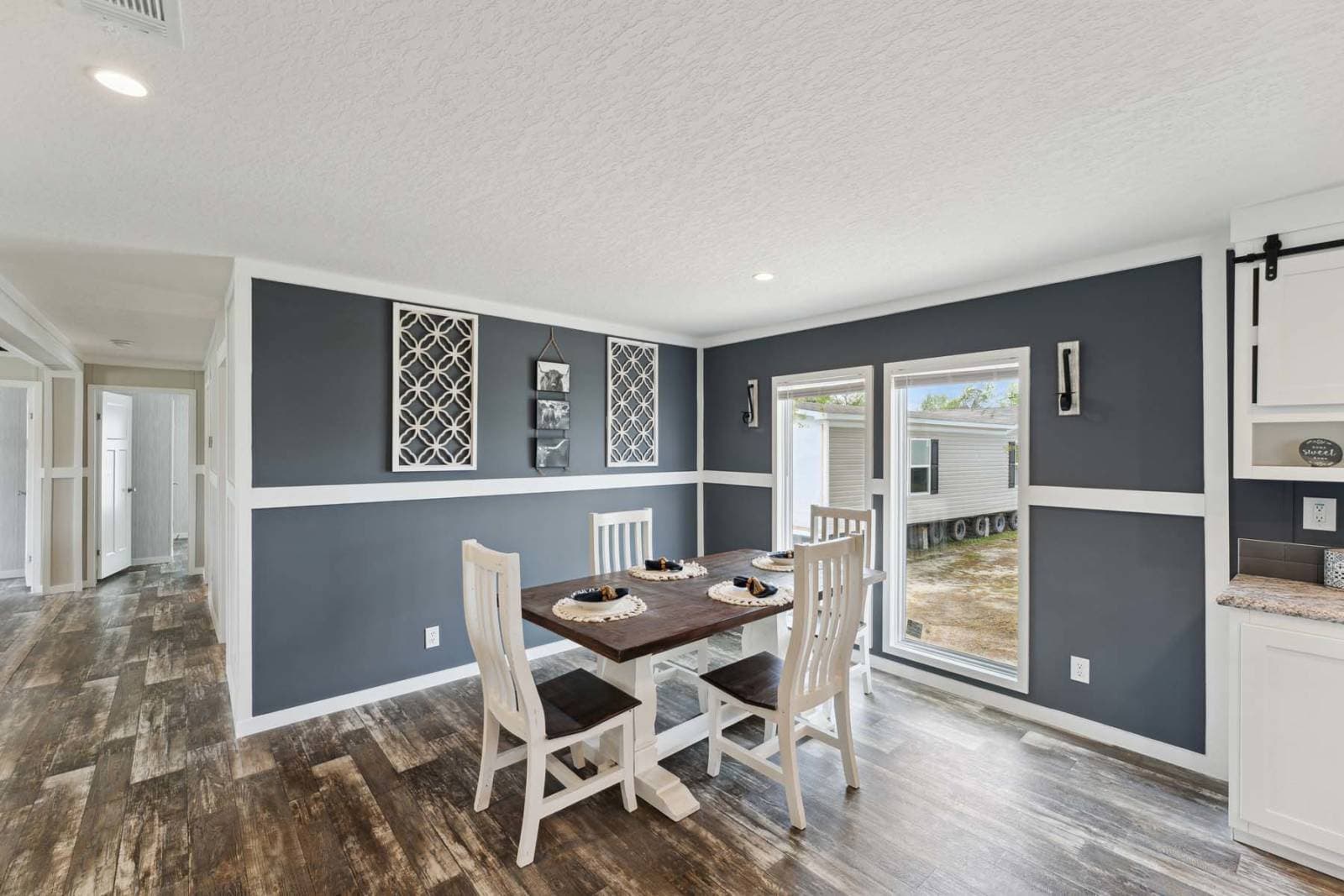 The aaron interior home features