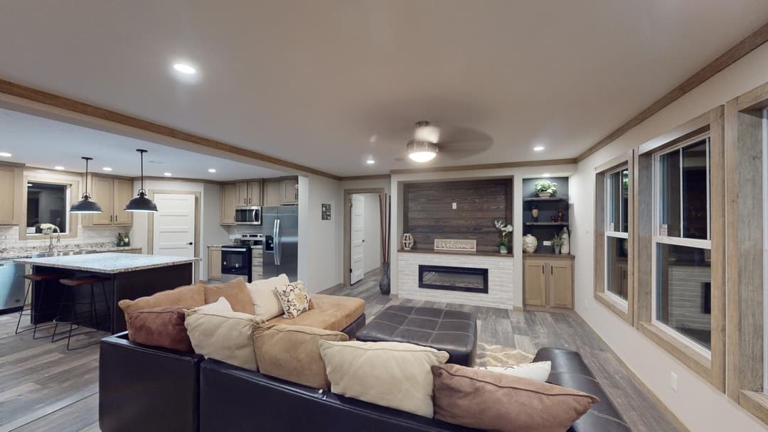 The riverton hero and interior home features