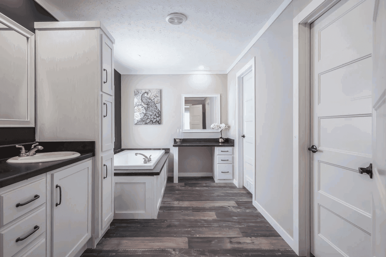 The sweetwater bathroom home features