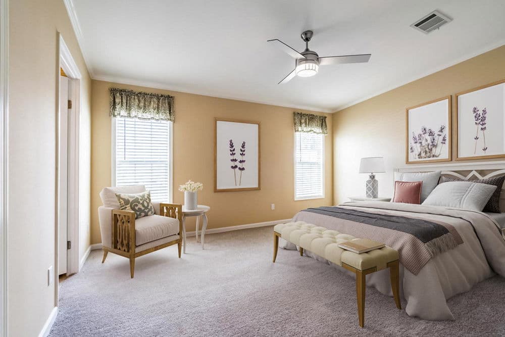 Natilus bedroom home features